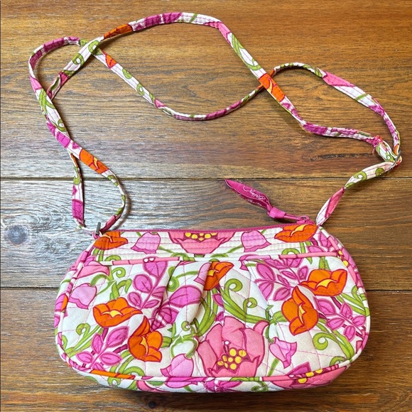 Vera Bradley | Floral Mini Crossover Bag | Adj Strap | Small Bag - Picture 1 of 4
